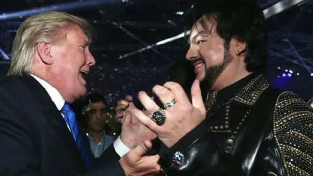 俄羅斯最著名的流行歌手希望特朗普競選成功