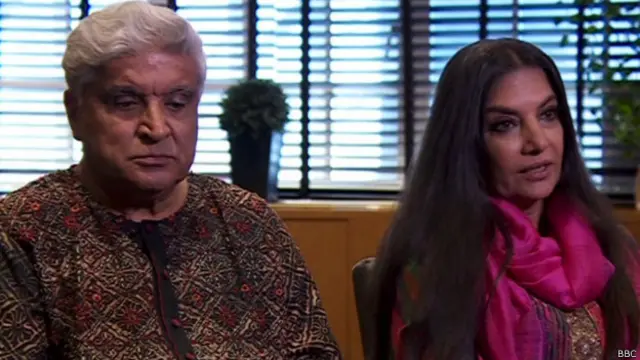 जावेद अख़्तर और शबाना आज़मी