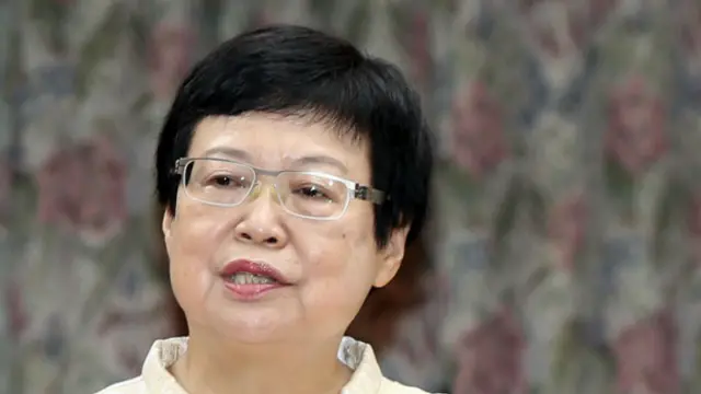 前國立故宮博物院長馮明珠　