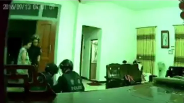 中国当局周二（9月13日）清晨突袭了广东乌坎村