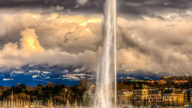 日内瓦湖上的大喷泉(图片来源:OguzhanAltun/altunphotography.com/Getty Images)