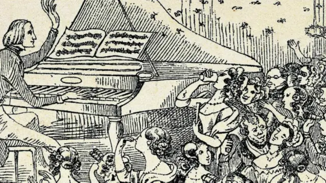 忘記甲殼蟲樂隊吧,李斯特才是音樂界第一位『超級巨星』