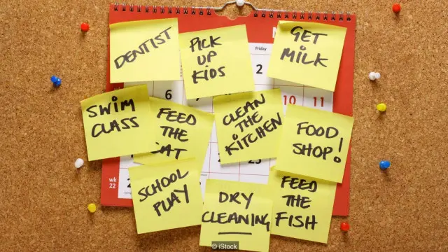 Ilustrasi pekerjaan sibuk