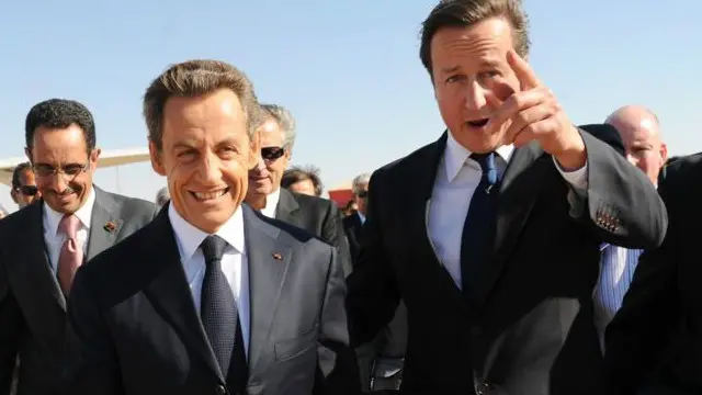 كاميرون وساركوزي