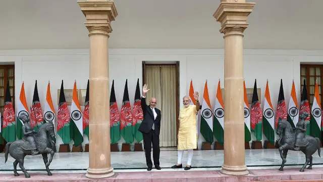 انڈین وزیر اعظم نریندر مودی کے ساتھ ملاقات کے بعد مشترکہ اعلامیہ جاری کیا گیا