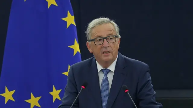 歐盟委員會主席容克說，歐盟現在處於聯盟精神所剩無多的狀態。