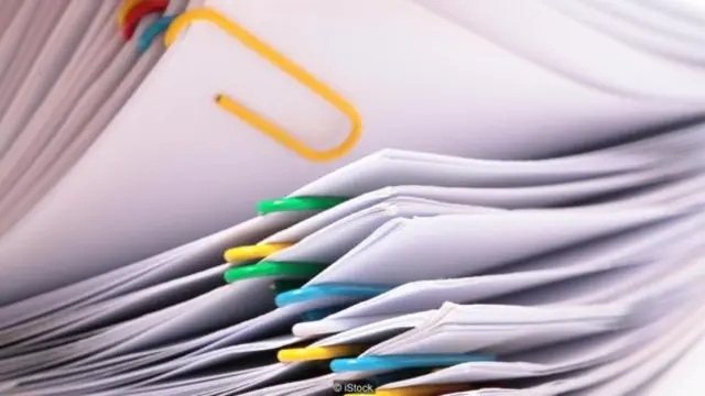 纸张割伤造成剧烈疼痛的原因在于我们双手和手指上分布有敏感神经。 (图片来源: iStock)