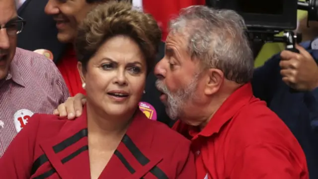 ارتباط روسف (چپ) با دا سیلوا به تحکیم موقعیت رئیس جمهوری سابق کمکی نکرد