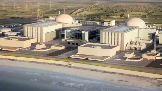 Phối cảnh thiết kế nhà máy điện Hinkley Point