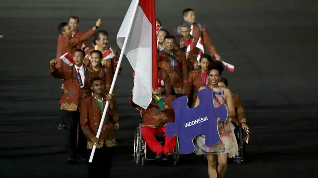 Kontingen Indonesia pada Paralimpik 2016 di Rio de Janeiro.
