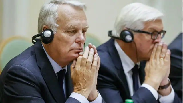 міністри закордонних справ Франції та Німеччини в Києві