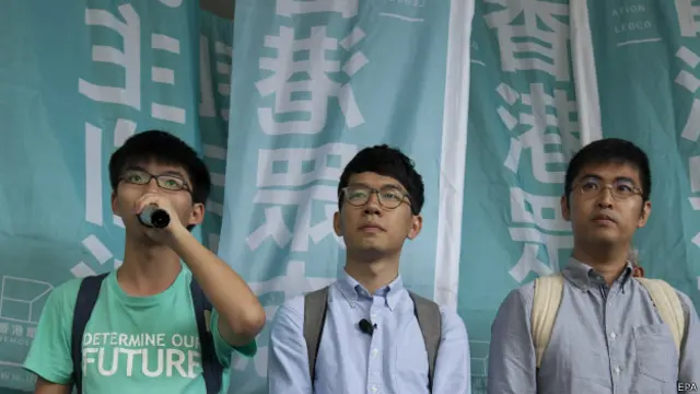 香港東區裁判法院裁判官星期四(7月21日)裁定,黃之鋒、周永康參與非法集會罪名成立