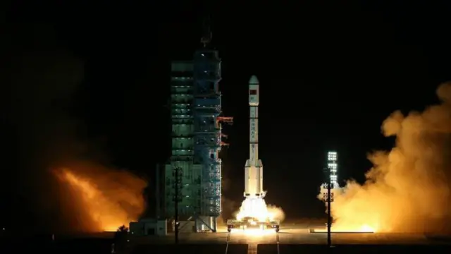 天宫二号升空（新华社图片15/9/2016）