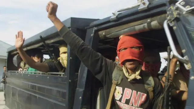 资料图片:菲律宾极端伊斯兰分离主义组织