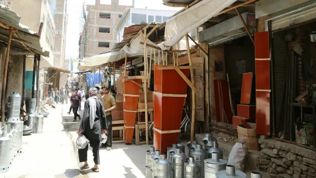 کوچه تابوت سازی کابل 