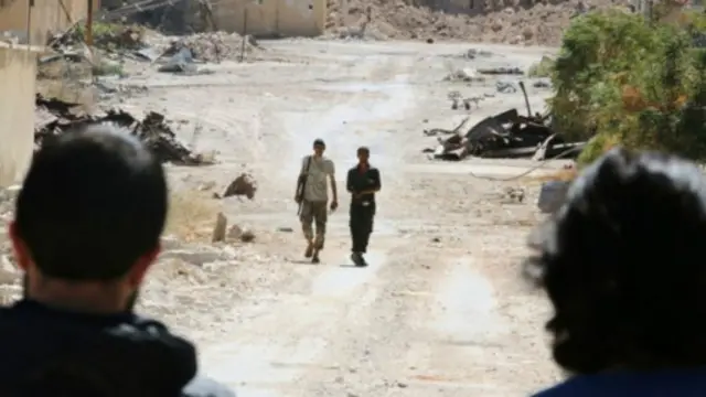 叙利亚叛军战士