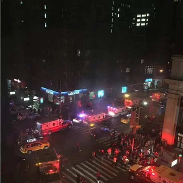 خواله رسنیو کې نیویارک مېشتو د پېښې د ځای بېلابېل انځورونه خپاره کړي