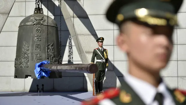 勿忘“九一八”撞钟鸣警仪式在沈阳举行