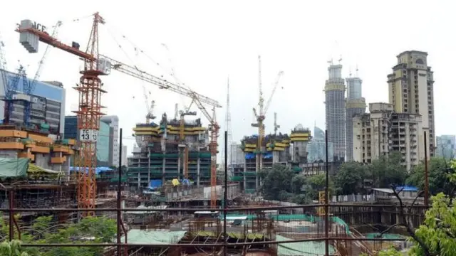 Công trình mang thương hiệu Trump (nhưng ông Trump không sở hữu) tại Mumbai.