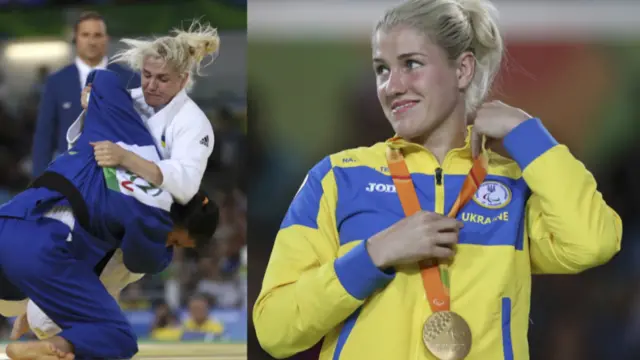 Дзюдоїстка Інна Черняк у фіналі перемогла бразильську борчиню і здобула золото. У цій дисципліні в українців ще три срібла та три бронзи.