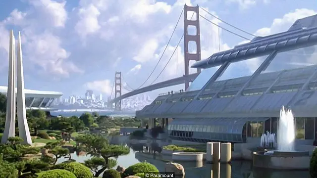 Gambaran dunia masa depan di Star Trek.