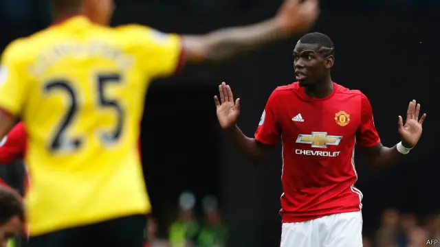 پوگبا، گران‌ترین بازیکن جهان، هنوز برای تیم جدیدش گل نزده