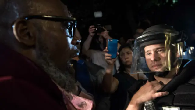 معترضان و پلیس