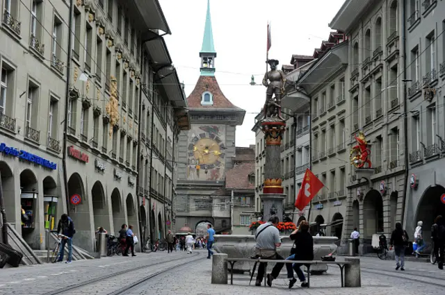 伯尔尼的钟楼激发了阿尔伯特·爱因斯坦的灵感 （图片来源： Getty Images）
