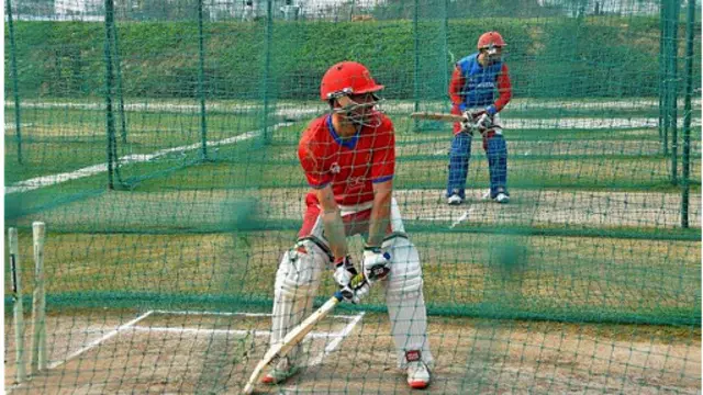 افغان کریکټ لوبډلې بنګله دېش ته له تللو مخکې په هند کې تمرینونه وکړل.