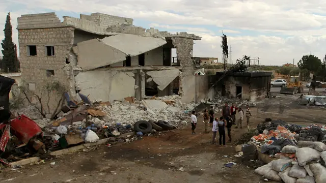 Алеппо багато бомбардують