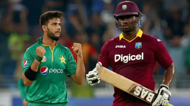 عماد وسیم نے ویسٹ انڈیز کے خلاف تین ٹی 20 میچوں میں مجموعی طور پر نو وکٹیں حاصل کیں