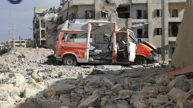 روس کی جانب سے جنگ بندی کے حالیہ معاہدے کے خاتمے کے بعد حلب میں بمباری کی بھی تردید کی گئی ہے