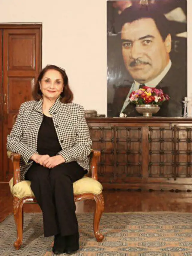 فتانه نجیب، همسر نجیب‌الله احمدزی، رئیس جمهور وقت افغانستان