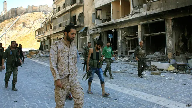 تفيد تقارير بتقدم القوات الحكومية إلى منطقة دوار الجندول في شمال حلب