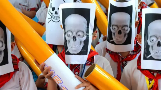 Unjuk rasa Hari Antitembakau Sedunia