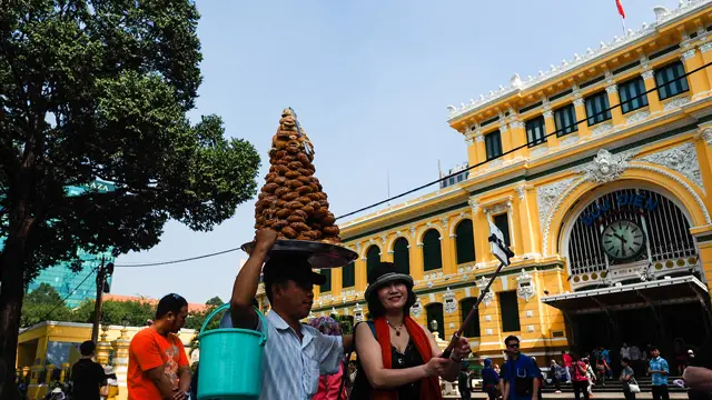 Một trong những nét hấp dẫn của kiến trúc Sài Gòn là các tòa nhà kiến trúc xưa