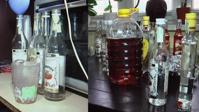 Вилучений поліцією сурогат