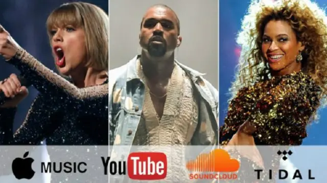 تحتدم المنافسة بين خدمات بث الموسيقى عبر الإنترنت