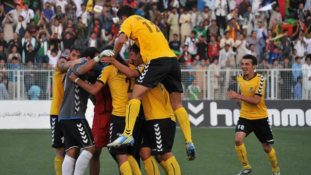 د افغانستان د فوټبال غوره لیګ اتلولي شاهین اسمايي لوبډلې وګټله
