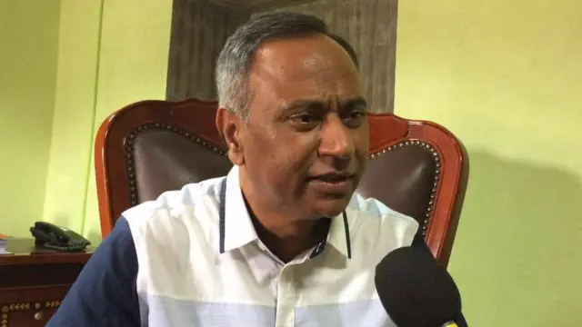 पतंजलिको नेपालमा स्थापित उद्योगका लगानीकर्ता व्यवसायी उपेन्द्र महतो हुन्