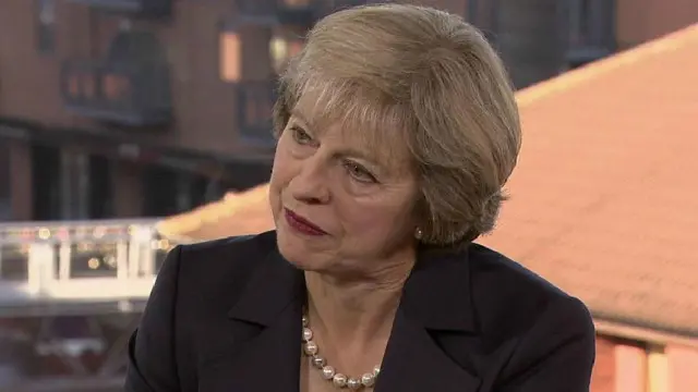 رئيسة الوزراء قالت من قبل إن الخروج سيجعل بريطانيا دولة مستقلة وذات سيادة مرة أخرى