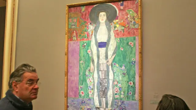 《艾蒂兒·布洛赫-鮑爾肖像二號 》的名氣稍遜於一號,但是畫作本身毫不遜色(圖片來源:Getty Images)