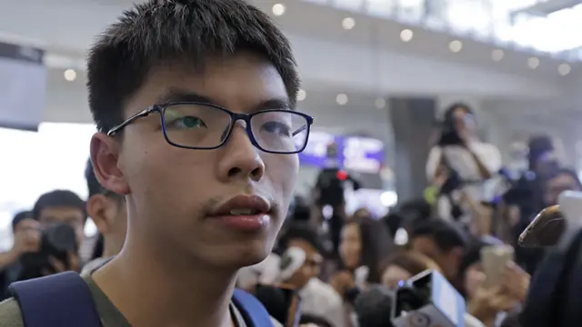 Joshua Wong được tạp chí HK phỏng vấn nhiều năm trước khi anh trở thành nhân vật trang bìa tạp chí TIME