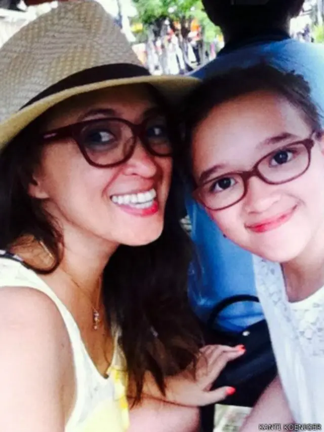 Kanti Koeniger: "Anakku hidupnya dan perilakunya sangat timur."