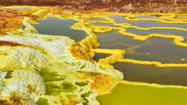 达纳基尔凹地充满令人惊叹的地质奇迹（图片来源：Dave Stamboulis）