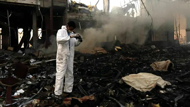 أودت الغارة بحياة 140 شخصا على الأقل.