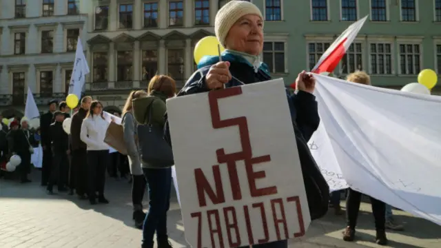 У Польщі провели акцію проти абортів