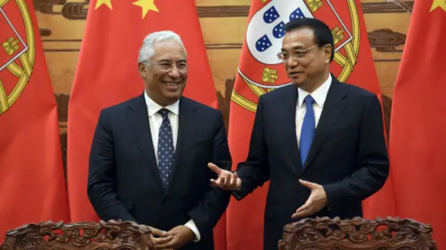 中葡两国表示，要深化两国经贸合作。