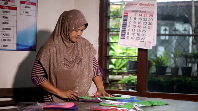 Pembalut kain tak hanya diminati di Dusun Depok, tetapi juga di dusun lain di sekitarnya.