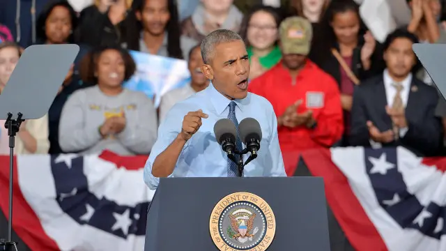 Presiden AS Barack Obama mengatakan Donald Trump tak layak jadi presiden.